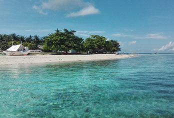 菲律宾宿务资生堂出海浮潜+手线海钓【[特色景点]果冻海清澈见底，如世外桃源】