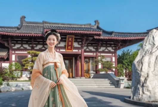 西安秦始皇【兵马俑】博物馆+华清宫+千古情尊宾丨赠汉服体验【[西安美食]享特色长安碳水美食！】