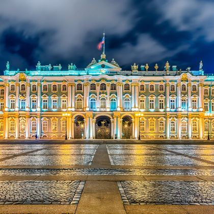 俄罗斯圣彼得堡冬宫+圣以撒大教堂+涅瓦河一日游