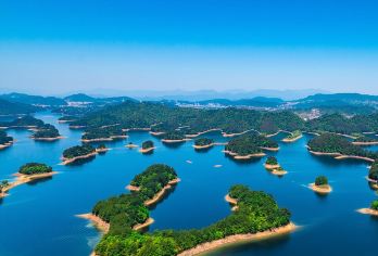 杭州千岛湖钓鱼岛+天屿观景纯玩跟团1日游【纯玩无购物、登天屿观千岛湖全景】