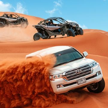 阿联酋阿布扎比沙漠冲沙一日游【 可散拼可包车 | 酒店接送】