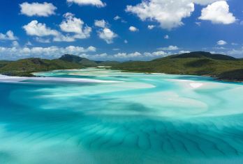 圣灵群岛白天堂沙滩+自由活动半日游 艾利滩/汉密尔顿岛出发【长达7公里的白天堂沙滩是圣灵群岛的一颗明珠】