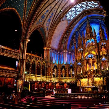 蒙特利尔地下城市+唐人街+雅克·卡迪亚大桥+圣母大教堂