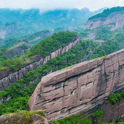龙岩冠豸山+连城四角井看表演非遗文化+厦门漳州龙岩周末周边游
