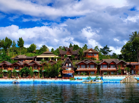 Tuktuk Siadong酒店住宿-Samosir Villa Resort