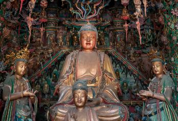 隰县小西天+广胜寺一日游【上门接·含导游讲解·悬塑绝唱】【跟着悟空过关小西天 广胜寺】