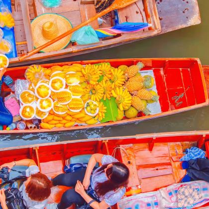 【纯玩包团】丹嫩沙多+美功铁道市场一日游|专车接送|可选骑象