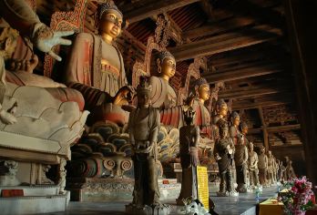 奉国寺+万佛堂+安泰门遗址+广胜寺塔+义县老火车站一日游【暖心上门接，无缝衔接高铁游】