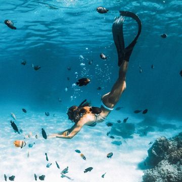 苏梅岛：涛岛阁道岛+南园岛一日游快艇出海浮潜 酒店接送含午餐