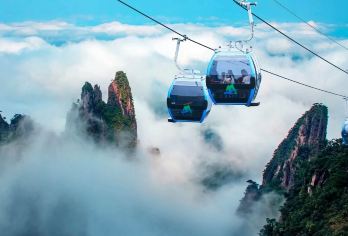 莽山五指峰景区一日游【东进东出=景点门票+上下索道+观光车】【省心纯玩，门票全含，免费接送站】