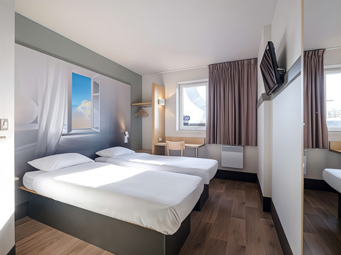 加莱酒店住宿-B&B HOTEL Calais Centre Saint-Pierre