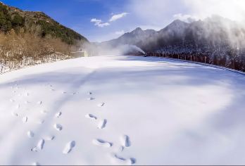 翠华山滑雪场一日游【真纯玩1日游三环内接送】秦岭风光天然雪场【西安市三环内接送让您出行无忧，专业带队老司机出行无忧】
