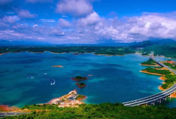 九江出发庐山西海风景区一日游，人少无导游，自己景区游玩【带你游览有中国的湖光山色“山水江南·诗画西海”之称的庐山西海】