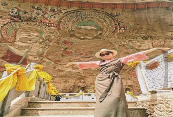 甘谷大象山+水帘洞石窟群一日游【天水市区酒店免费接送/纯玩】【天水市区酒店、高铁站、机场免费接送；】