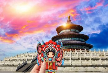 北京含天坛联票+圆明园联票+颐和园【送冰箱贴•览清华外景】【[品质保证]:全程无购物，无强制消费，不进任何购物店，可选25人小团，每人配备无线耳机。】