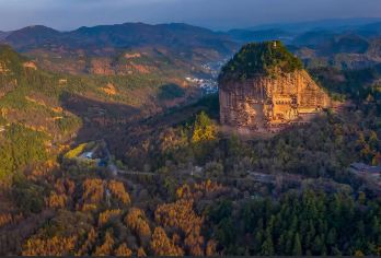 麦积山+仙人崖+净土寺一日游含|车|导|票*送百岁山|伴手礼【天天发，一司一导为您服务】