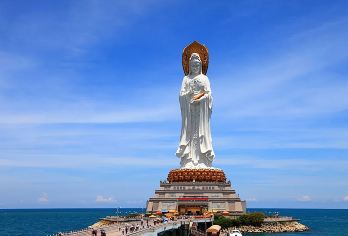 三亚南山文化旅游区一日游【纯玩抱佛脚108米南海观音】【三亚湾大东海，亚龙湾，均可接送】