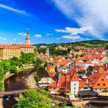 捷克 布拉格出发 克鲁姆洛夫童话CK小镇一日游  