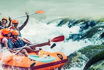 【斯途定制】巴厘岛漂流阿勇河T河专车接送自由行可定制一日游【巴厘岛两大漂流河道，2小时漂流】