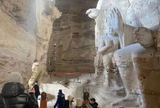 云冈石窟+木塔甄选准新车※景点游玩不限时酒店上门接13号线【[精品包车一日游]全系车型均使用[精品车型]-车内干净卫生，司机服务热情贴心，大同市平城区范围上门接】