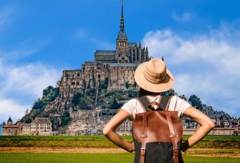 赠晚餐中文团丨圣米歇尔山一日游（可选持证官导修道院深度讲解）【拒绝中英混拼，只做精品中文团，全年可定，优质中文导游，官方门票代订无忧。】