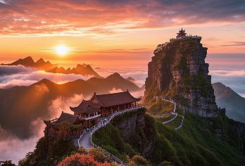 【贵阳出发】梵净山一日游【梵净山：世界自然遗产地，中国十大避暑名山，中国著名的弥勒菩萨道场】