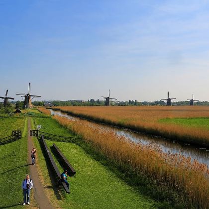 荷兰小孩堤防+​​三角洲工程+​费吕沃国家公园之旅