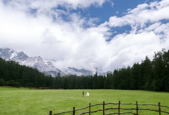 丽江玉龙雪山云杉坪+蓝月谷一日游【8人团丨无需抢票丨赠大氧】【[安心出行]保证索道有票！无需自行抢票，下单成功即可安心等待出行，无需为抢票而烦恼】