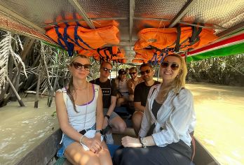 湄公河一日游+胡志明出发+精品小团+乘船游览+传统越南午餐【在英语-越南语导游的陪同下，在湄公河三角洲全日游中探索越南南部的美景 ！】