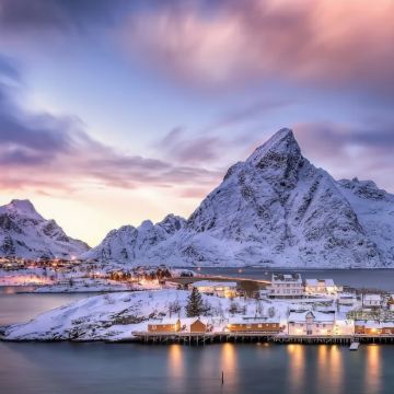 挪威罗弗敦群岛北欧渔村+极地峡湾一日游【中文司机】