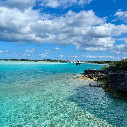 巴哈马拿骚：埃克苏马岛网红游泳猪跳岛一日游