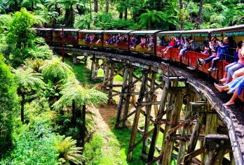墨尔本菲利普岛+普芬比利蒸汽火车一日游【网红火车/企鹅归巢】【市区多集合点可选，出行便捷】