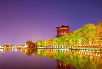 西安大唐芙蓉园丨梦回大唐丨鼓丨大唐追梦丨各类演出票丨快速入园【打卡西安之大唐芙蓉园，感受盛唐气象和璀璨的华美夜景。】