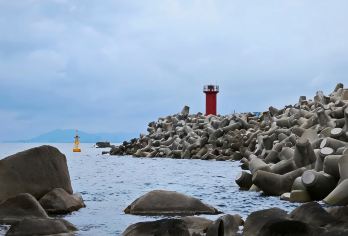 韩国江原道一日游韩剧鬼怪黑暗荣耀拍摄地打卡注文津海灯塔中文团【江原道一日游】