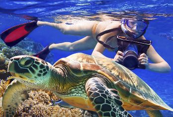 马来西亚沙巴仙本那马达京岛汀巴汀巴岛一日游 浮潜深潜套餐可选【三岛（马达京岛、邦邦岛、汀巴汀巴岛），马达京经典跳岛游】