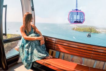 越南富国岛香岛公园跨海缆车一日游【当天可安排|多套餐可选】【富国岛打卡景点，跨海缆车香岛公园水上乐园】