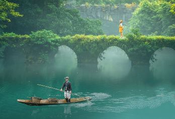 贵州荔波小七孔景区一日游【优质导游深度游@纯玩品质不进店】【[经典必选]世界自然遗产地，5A级景区； 水上森林，翠谷瀑布、六十八级跌水瀑布、拉雅瀑布、小七孔古桥】