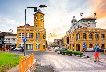 普吉岛环岛拼车一日游 山顶大佛+查龙寺+普吉镇老街+神仙半岛【[中文司机]中文司机服务，沟通无障碍，再也不用担心语言不通】