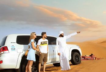 迪拜沙漠营地冲沙一日游丨多营地可选/表演/骑骆驼/酒店接送【[活动丰富]酒店接送+沙漠冲沙+猎鹰合照+舞蹈表演+海娜手绘+骑骆驼+晚餐，丰富营地活动】