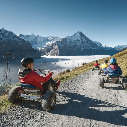 瑞士 梦幻山坡格林德瓦+菲斯特山一日游(苏黎世/卢塞恩往返)