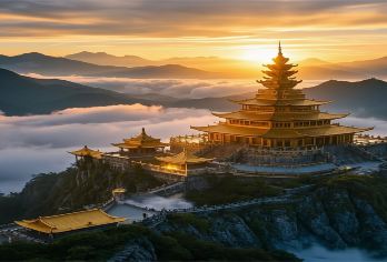 峨眉山+乐山大佛一日游【船游or登山｜3环内上门接+中餐】【峨眉中餐：特色菜天麻雪花笋炖鸡】