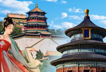 北京天坛公园+颐和园一日游&赠无限耳机使用&可选上门接·含餐【[一价全含]：全程不强加资费项目，行程中也没有隐形的消费陷阱】