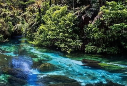 陶波湖+胡卡瀑布+怀欧塔普地热公园+蓝泉一日游含门票【中文司导管家式服务】