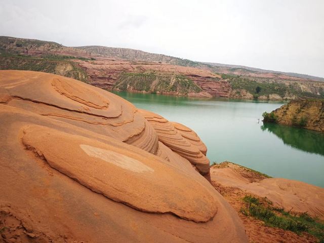 丹霞地貌时光岩风景区旅行图片 3
