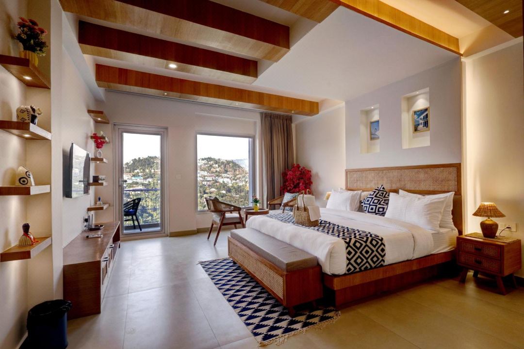A Santorini Home - by le Rêve 5Mins from Mall Road