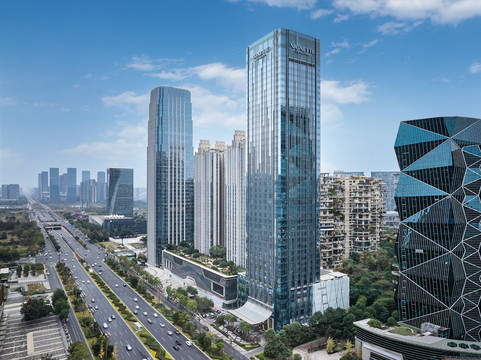 洲至奢选成都棕榈泉酒店主图