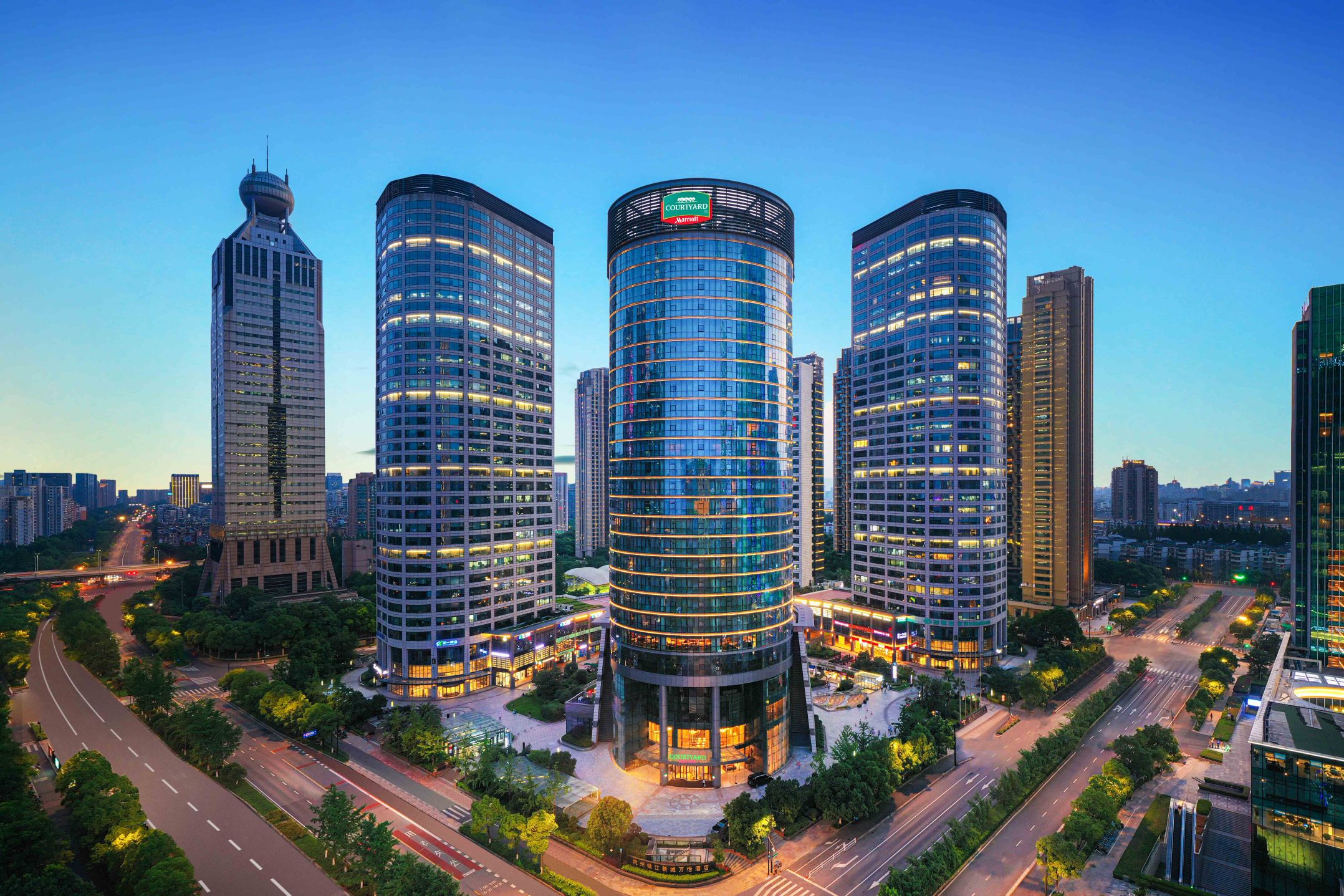 杭州钱江新城万怡酒店-官方