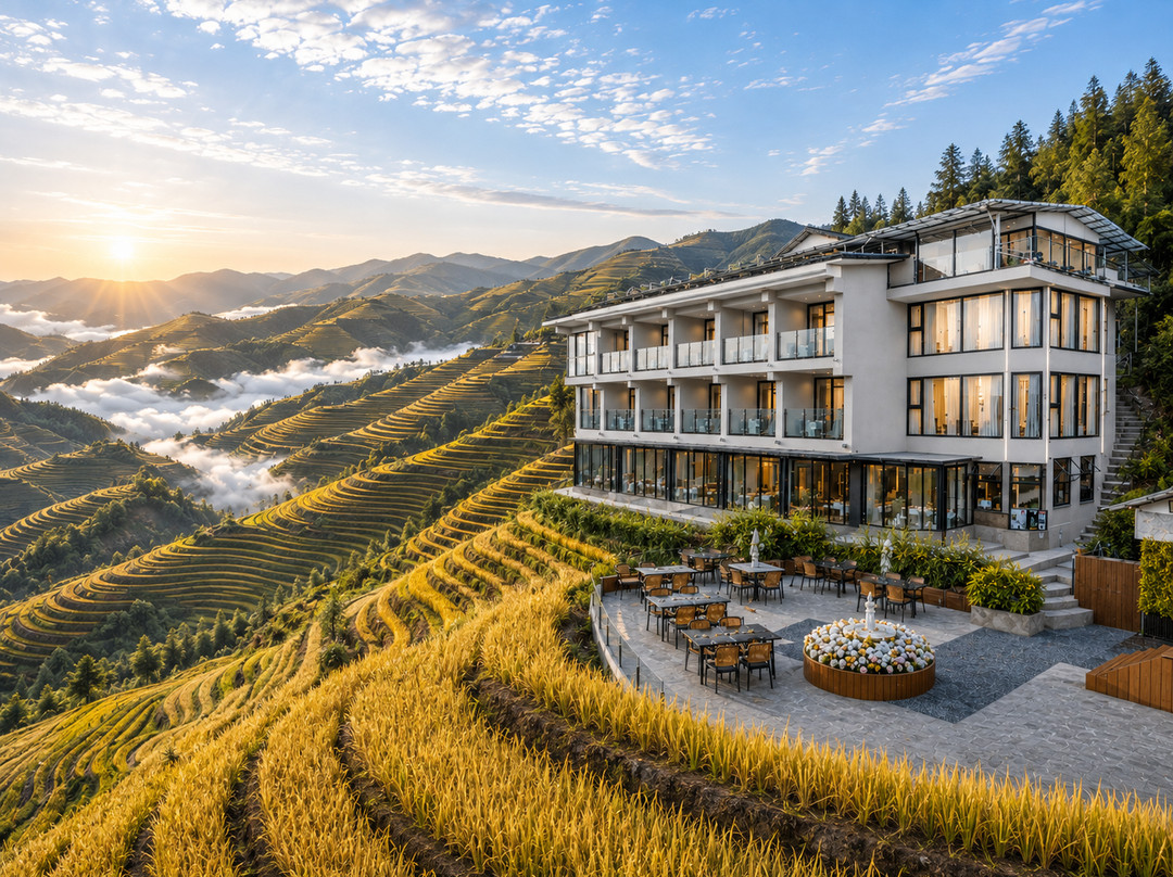 禾洲·RiceField云端全景美宿(龙胜龙脊梯田观景台店)