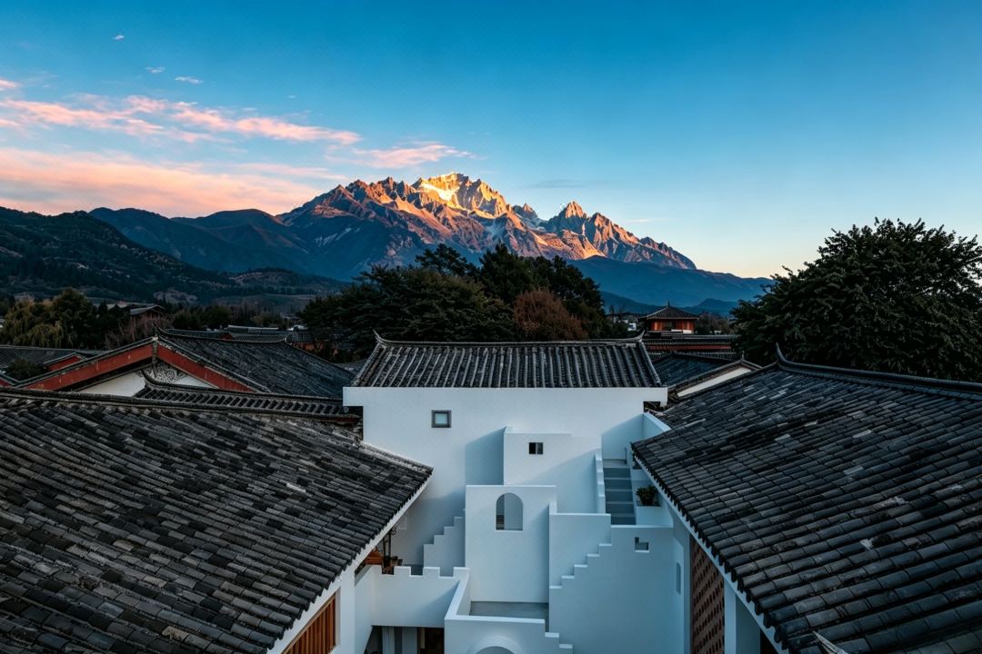 Gio Gu·AURORA | Cloud Top Castle | Moroccan Pool Designer Scenic Stay (Shuhe Ancient Town Branch)