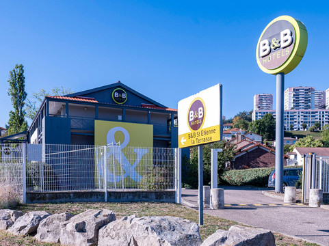 Villars酒店住宿-B&B HOTEL Saint-Étienne La Terrasse